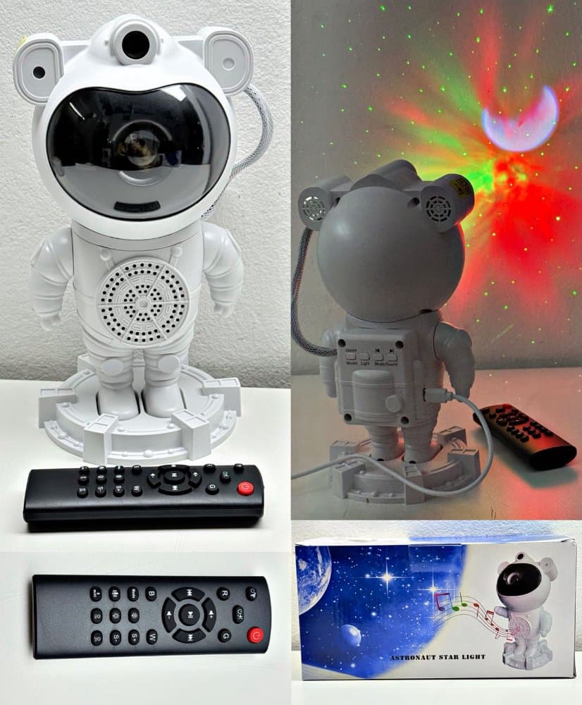 Proyector Astronauta de Galaxia con Parlante