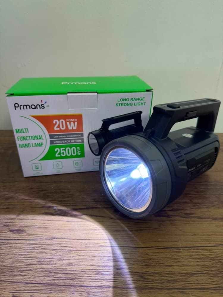Linterna LED Recargable 20W