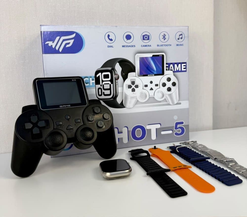 Consola Gamer HOT-5 + Smartwatch