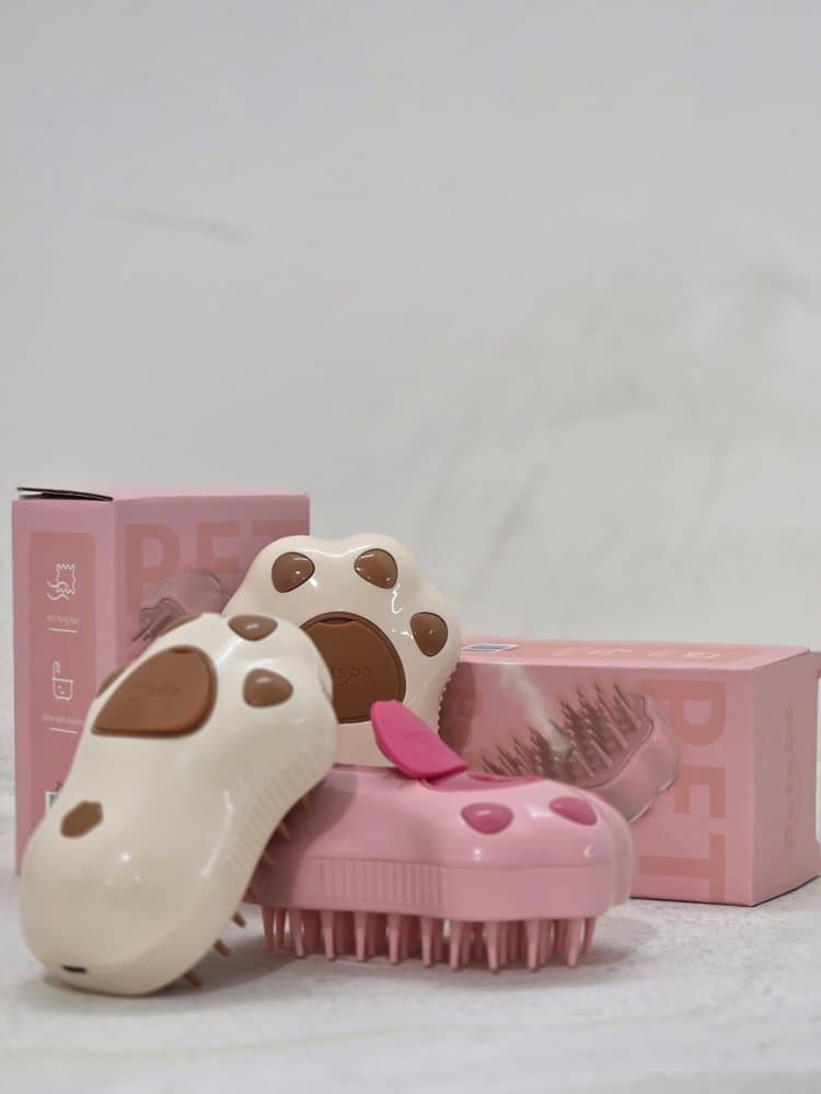 Cepillo para Mascotas con Spray